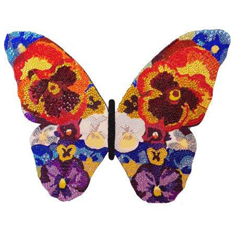 Картина “Pansy Bedazzled Butterfly Cut Out” Мульти в Казани | Loft Concept 