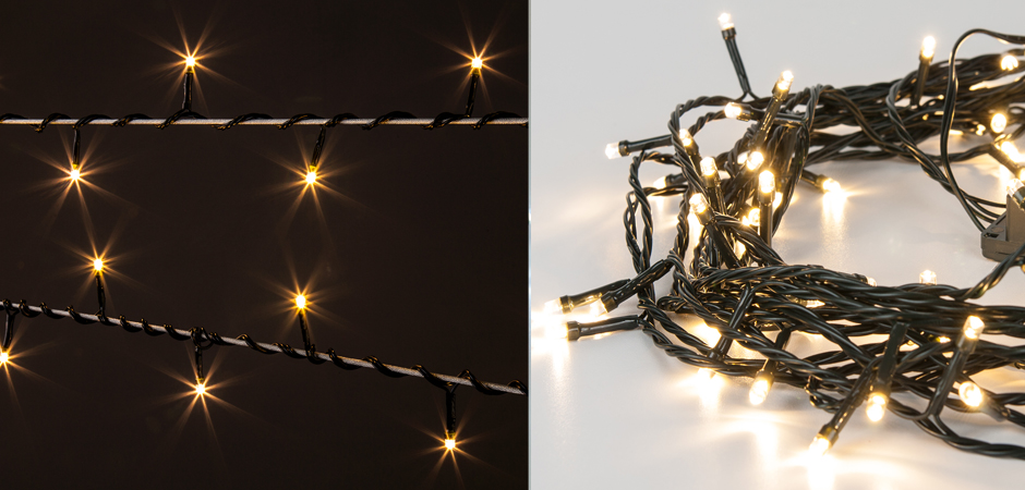 Интерьерная Гирлянда Теплый свет диодов - Loft-Concept в Казани