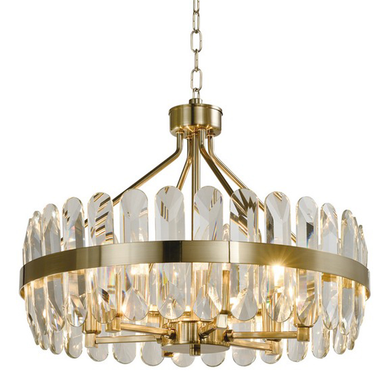 Люстра Genesia Chandelier Золотой Прозрачный (Transparent) в Казани | Loft Concept 