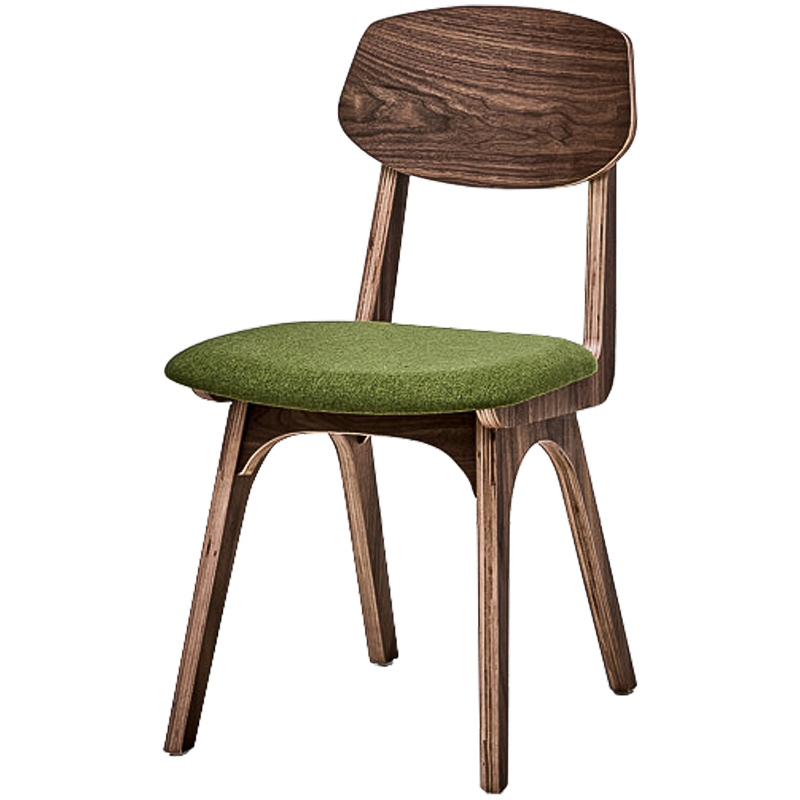 Стул Ailde Stool Коричневый Зеленый в Казани | Loft Concept 