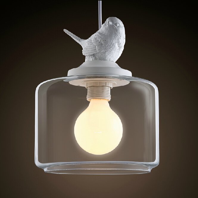 Подвесной светильник Provence Bird Pendant Белый в Казани | Loft Concept 