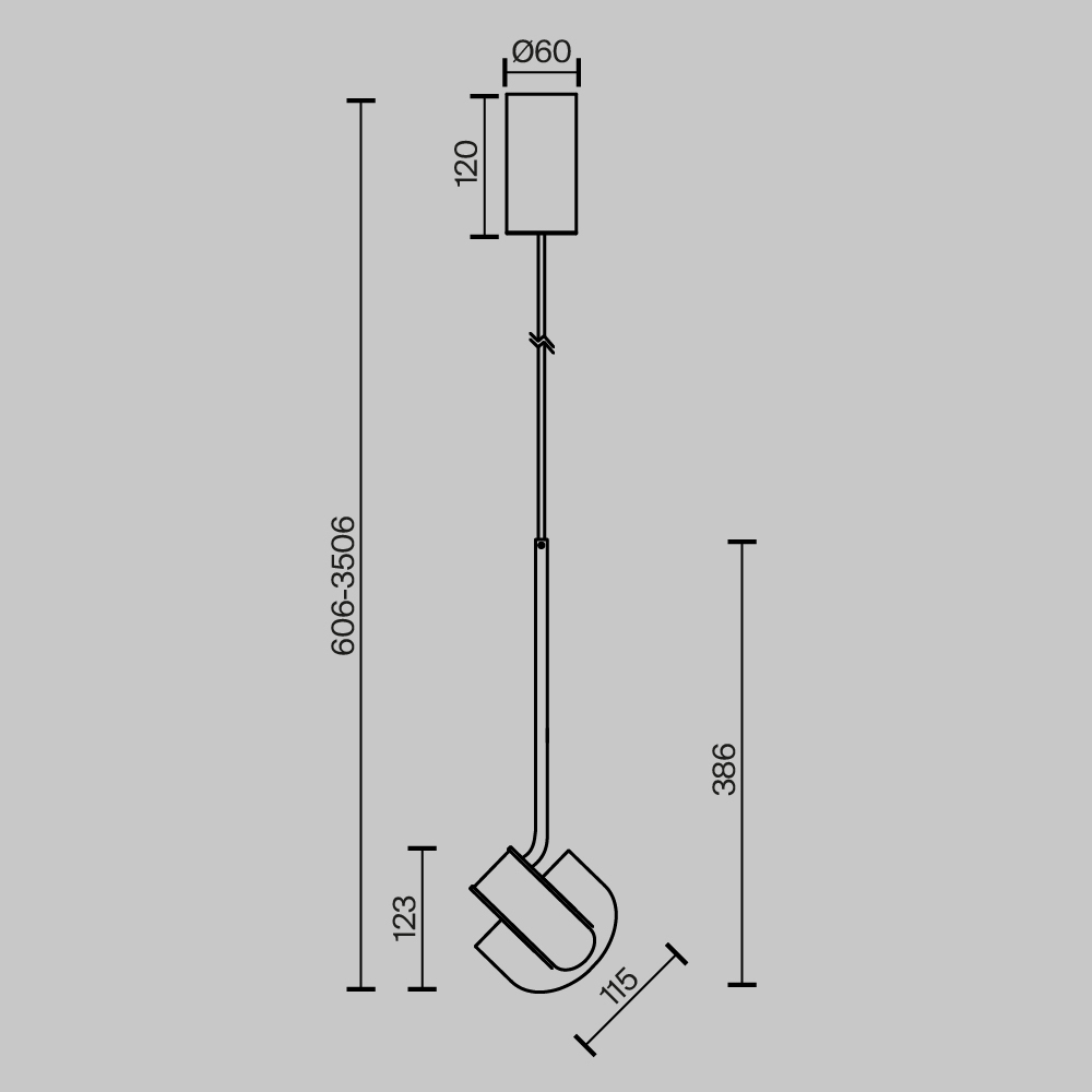 Подвесной светильник в цвете Латунь Levix в Казани