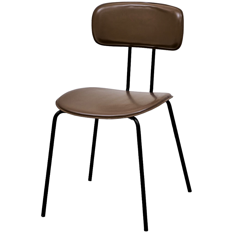 Стул Tyler Loft Stool brown Коричневый Черный в Казани | Loft Concept 