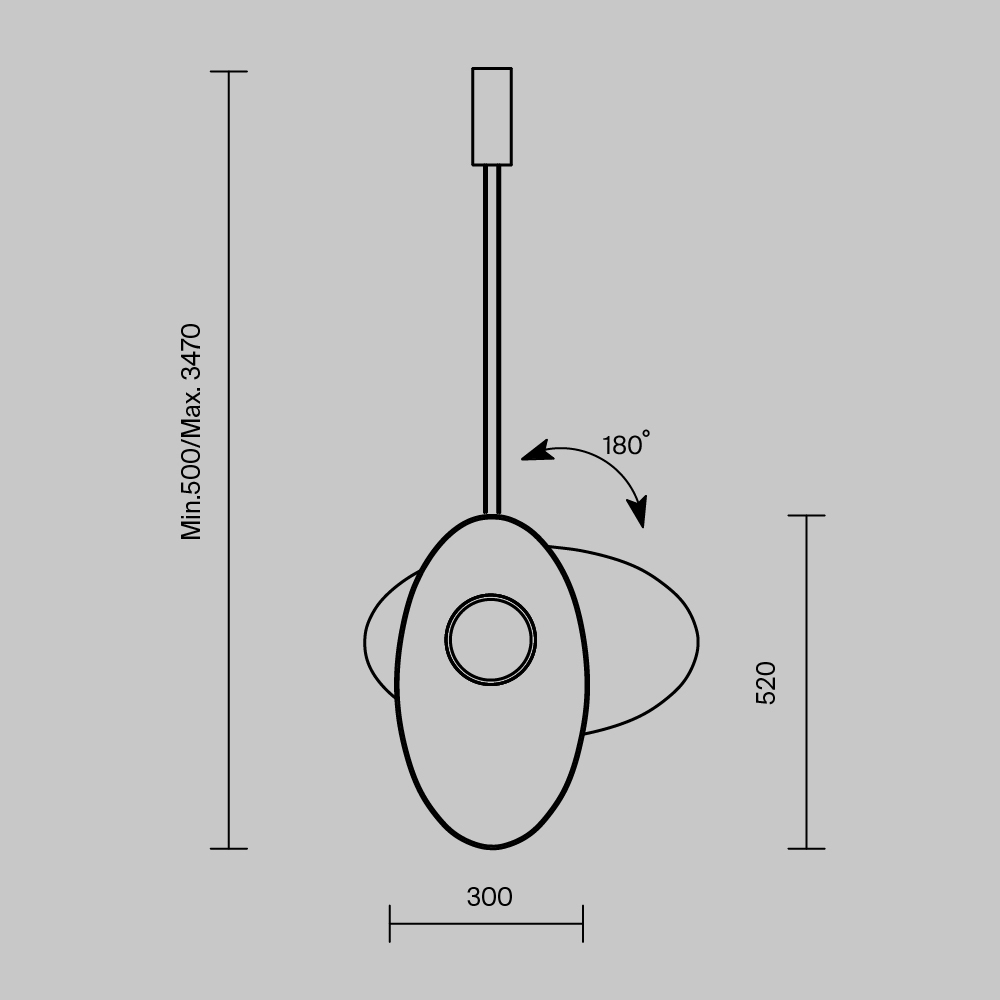 Подвесной светильник Evolution 3000К 9Вт в Казани