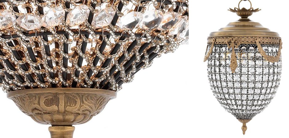 Люстра Chandelier Emperor S Brass - Loft-Concept в Казани