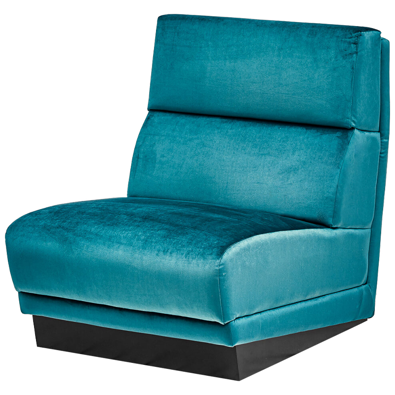 Кресло Berkeley Chair Turquoise Бирюзовый Черный в Казани | Loft Concept 