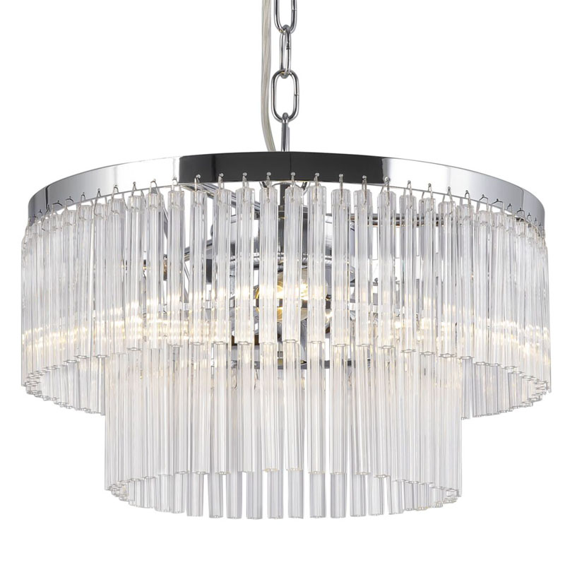 Люстра Olimpa Chandelier chrome 35 Хром в Казани | Loft Concept 