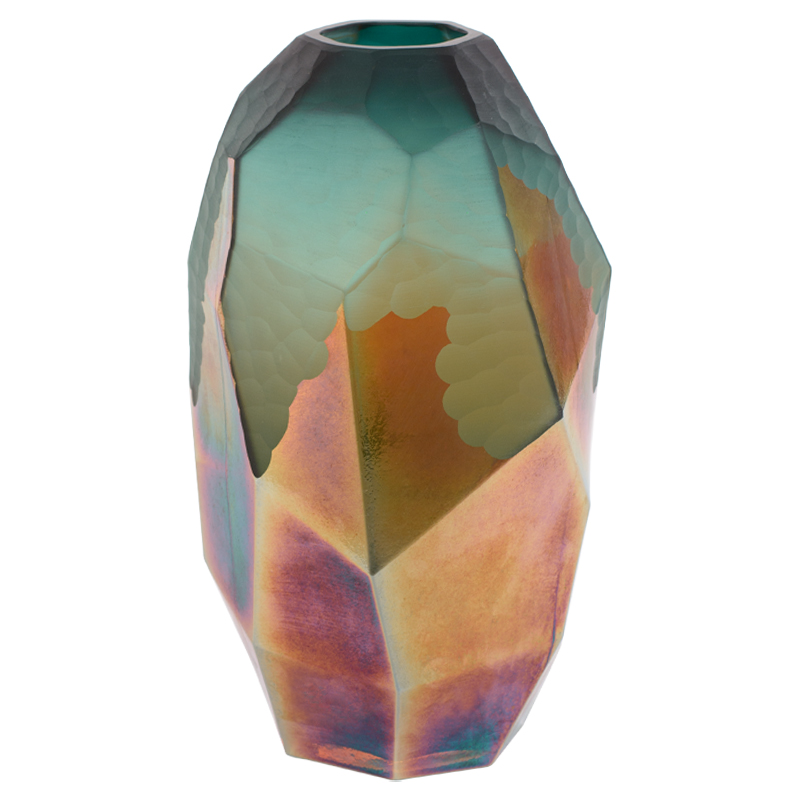 Ваза Polygonal Vase multi-colored Мульти в Казани | Loft Concept 