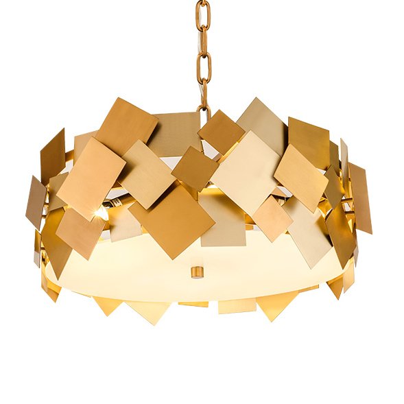 Люстра Gold Plate Chandelier 4  в Казани | Loft Concept 