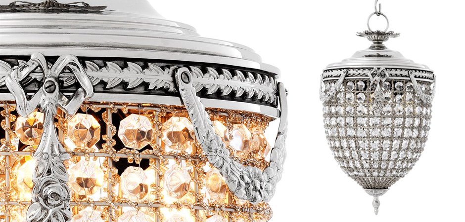 Люстра Chandelier Emperor XS Nickel - Loft-Concept в Казани