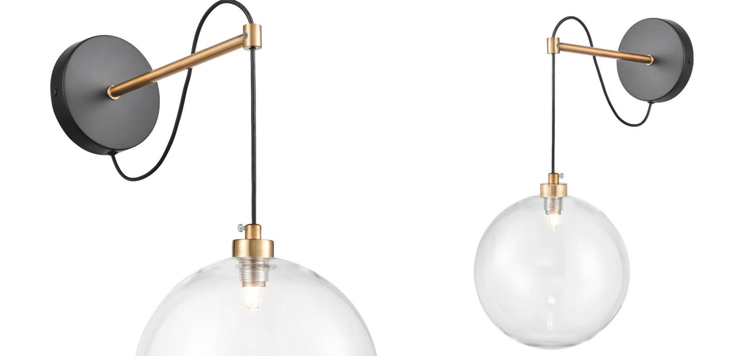 Бра Hanging Ball Sconce - фото