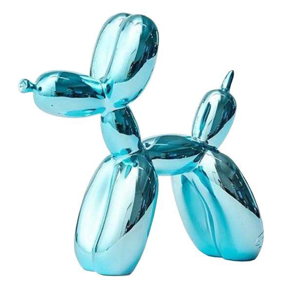 Статуэтка Jeff Koons Balloon Dog Turquoise Бирюзовый в Казани | Loft Concept 