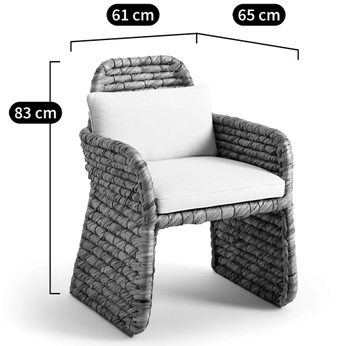 Плетеное кресло Madge Wicker Armchair в Казани