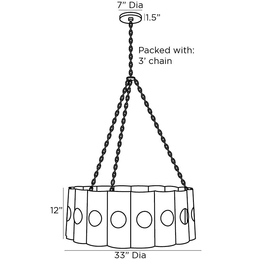 Люстра Arteriors SACRAMENTO CHANDELIER в Казани