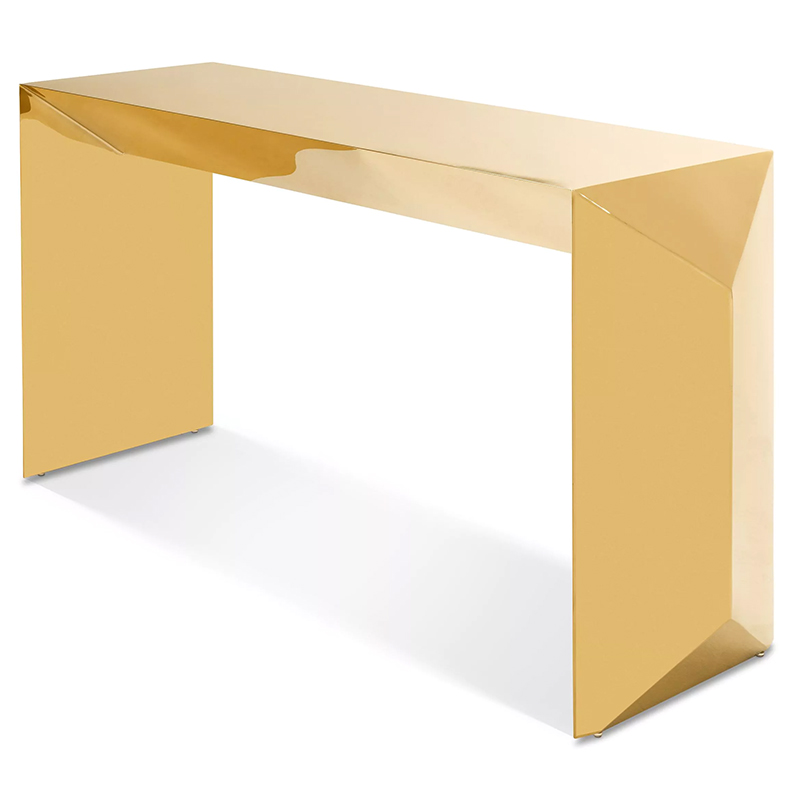 Консоль Eichholtz Console Table Carlow Gold Золотой в Казани | Loft Concept 