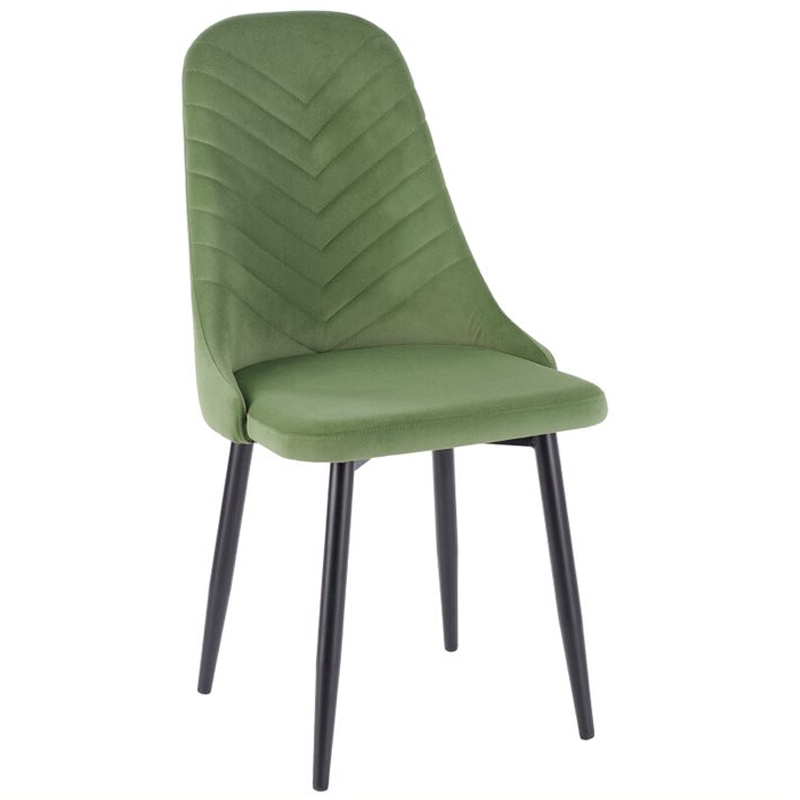 Стул Wijan Chair green Зеленый Черный в Казани | Loft Concept 