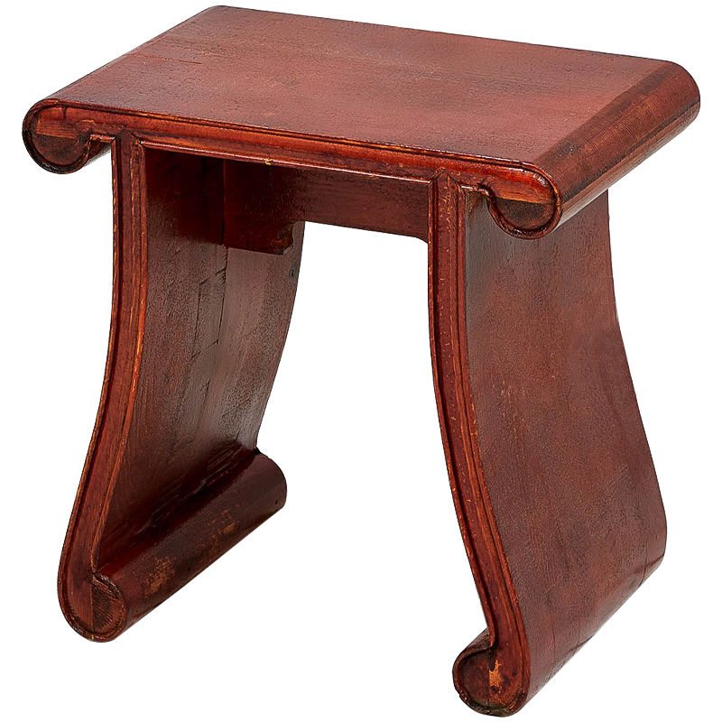 Табурет в китайском стиле Chinese Tabouret Red Красный в Казани | Loft Concept 