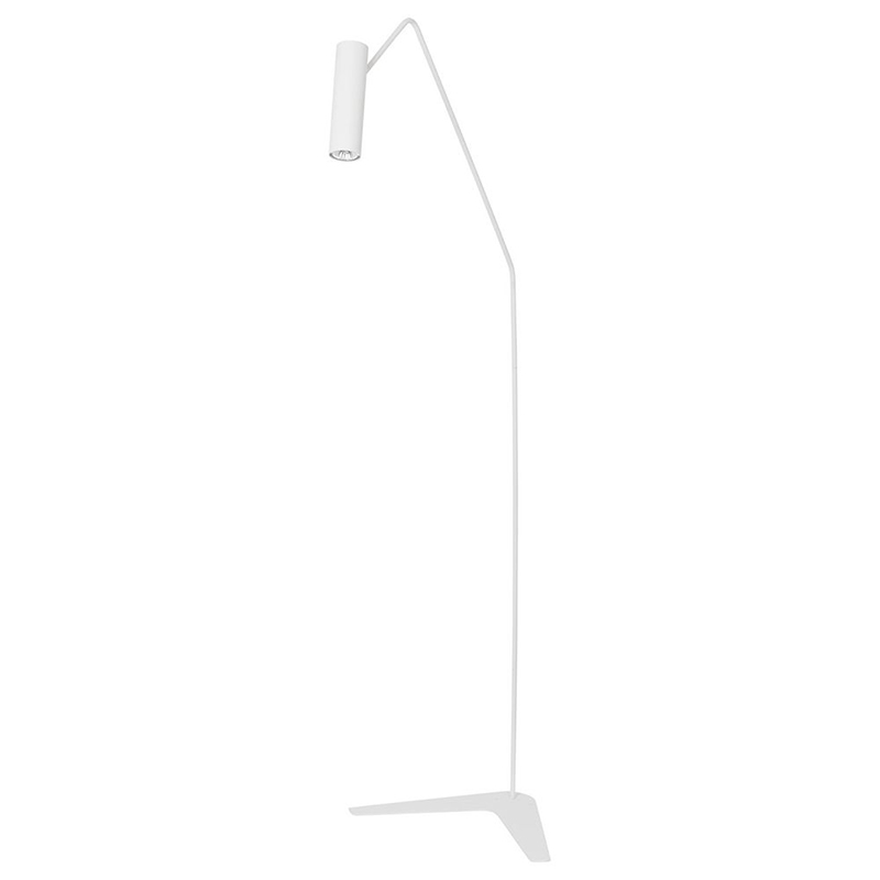 Торшер Tibo Trumpet Floor Lamp white Белый в Казани | Loft Concept 