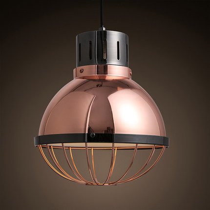 Подвесной светильник Ufo Copper Pendant Small Черный Медь в Казани | Loft Concept 