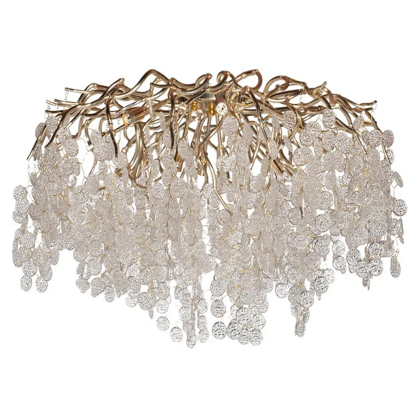 Потолочная люстра FAIRYTREE Champagne Chandelier 60 Золотой Шампань в Казани | Loft Concept 