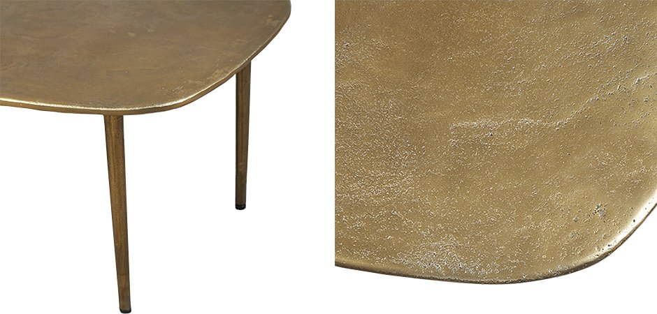 Кофейный стол Gold Plated Кофейный стол Gold Plated - Loft-Concept в Казани