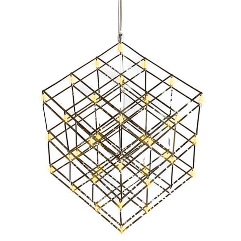 Люстра Moooi Tesseract Yellow lamp S Хром в Казани | Loft Concept 