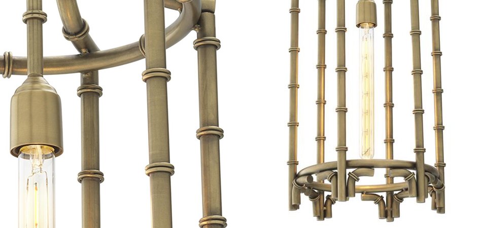 Люстра Eichholtz Lantern Vasco Brass - Loft-Concept в Казани