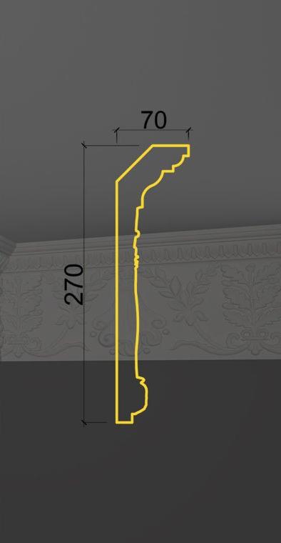 Карниз с орнаментом KO-08 в Казани