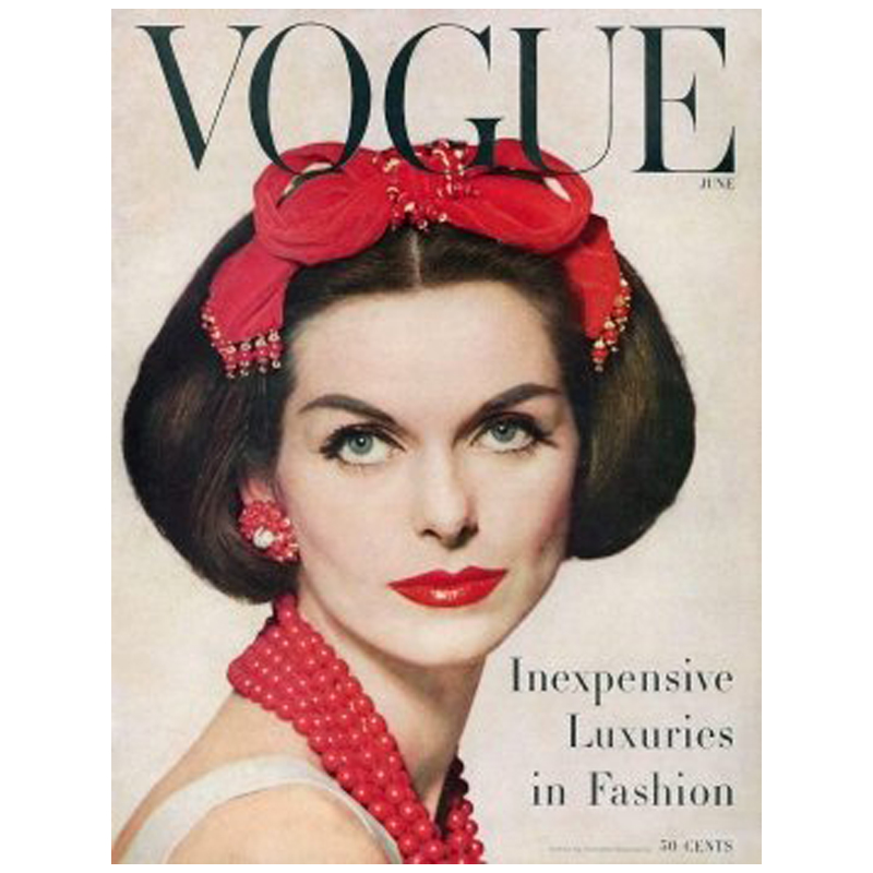 Постер Vogue Cover 1956 June  в Казани | Loft Concept 