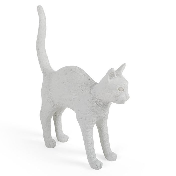 Лампа Seletti Jobby The Cat White Белый в Казани | Loft Concept 