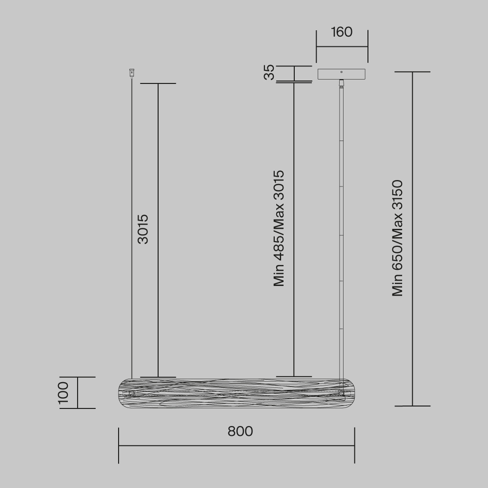 Подвесной светильник Frostum в Казани