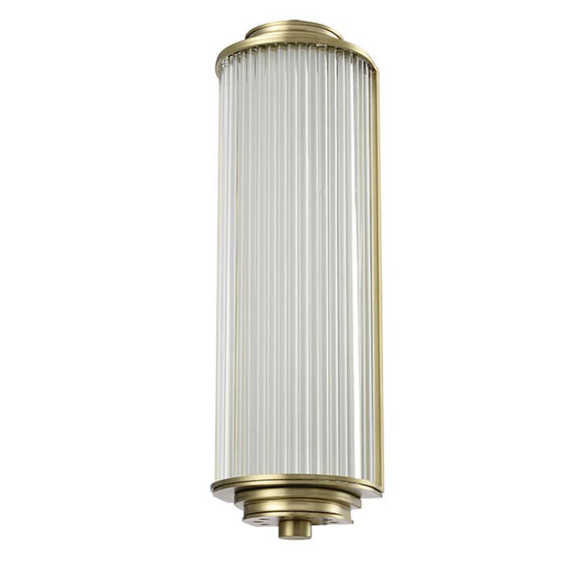 Бра Brion Glass TUBE Wall Lamp Brass Латунь Прозрачный (Transparent) в Казани | Loft Concept 