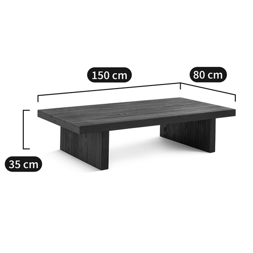 Журнальный стол из массива сосны Koda Coffee Table в Казани