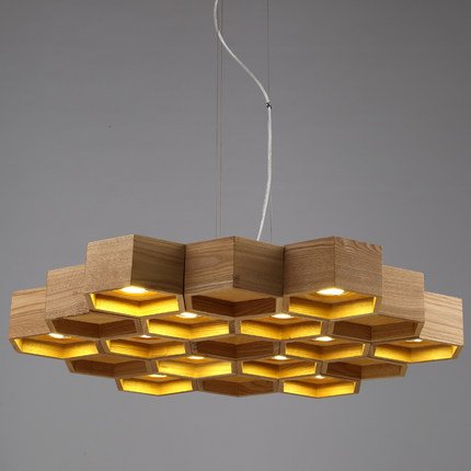 Люстра Honeycomb 12 Loft Wooden Ecolight  в Казани | Loft Concept 