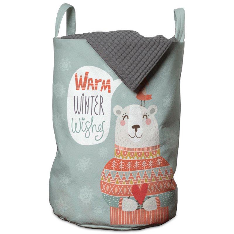 Корзина Warm winter wishes Basket Мульти в Казани | Loft Concept 