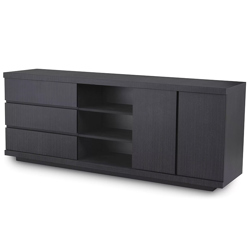 Комод Eichholtz Dresser Crosby Black Черный в Казани | Loft Concept 