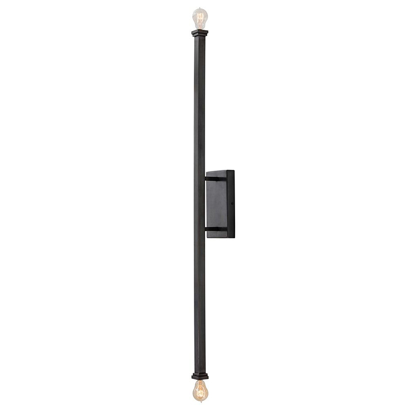 Бра Arteriors HUTU WALL LIGHT Black Черный в Казани | Loft Concept 