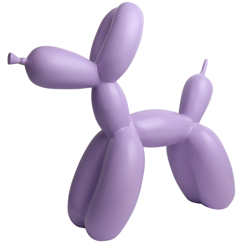 Статуэтка Jeff Koons Balloon Dog Matte Lilac Сиреневый в Казани | Loft Concept 