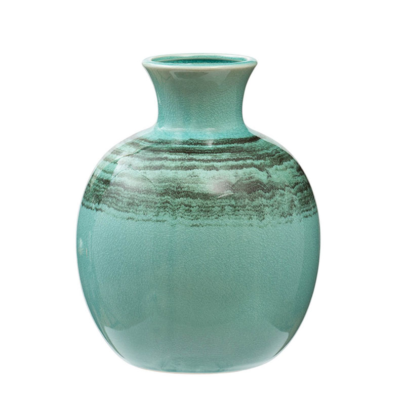 Ваза Ceramics Turquoise Vase Бирюзовый в Казани | Loft Concept 