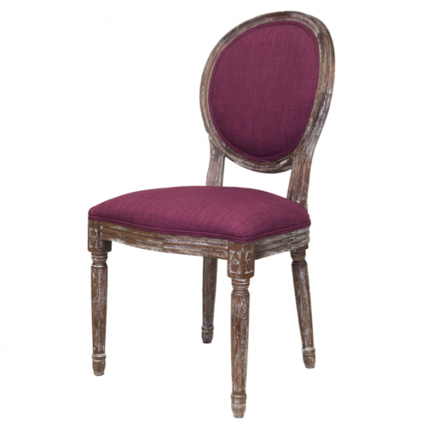 Стул French chairs Provence Violet Chair Фиолетовый Коричневый в Казани | Loft Concept 