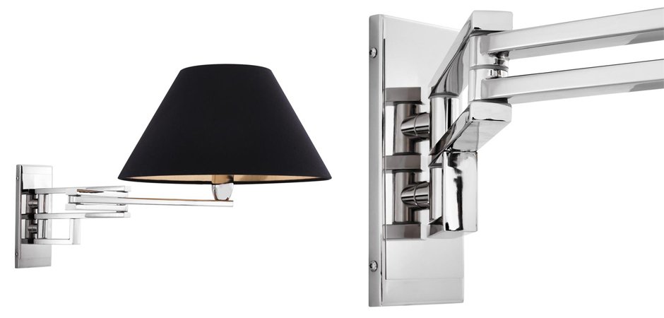 Бра Wall Lamp Lutetia Nickel - Loft-Concept в Казани