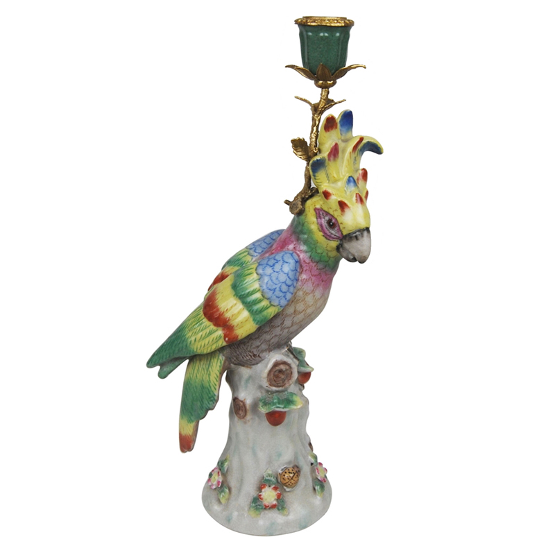 Подсвечник Corella Parrot Candlestick Мульти в Казани | Loft Concept 