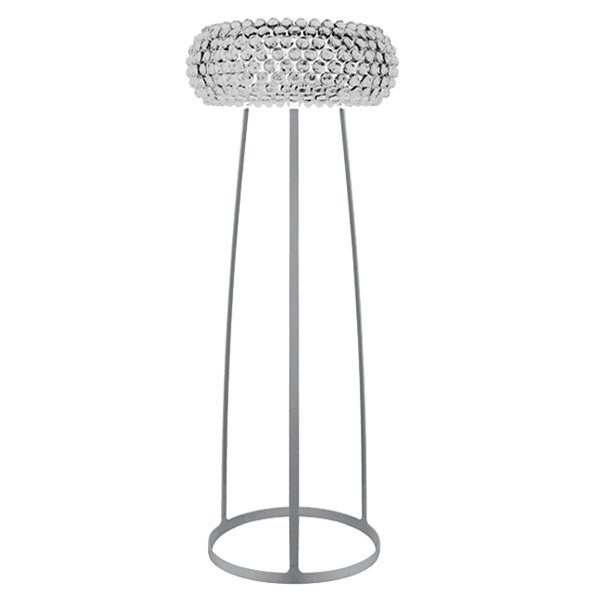 Торшер Foscarini Caboche Floor Lamp Белый Прозрачный в Казани | Loft Concept 