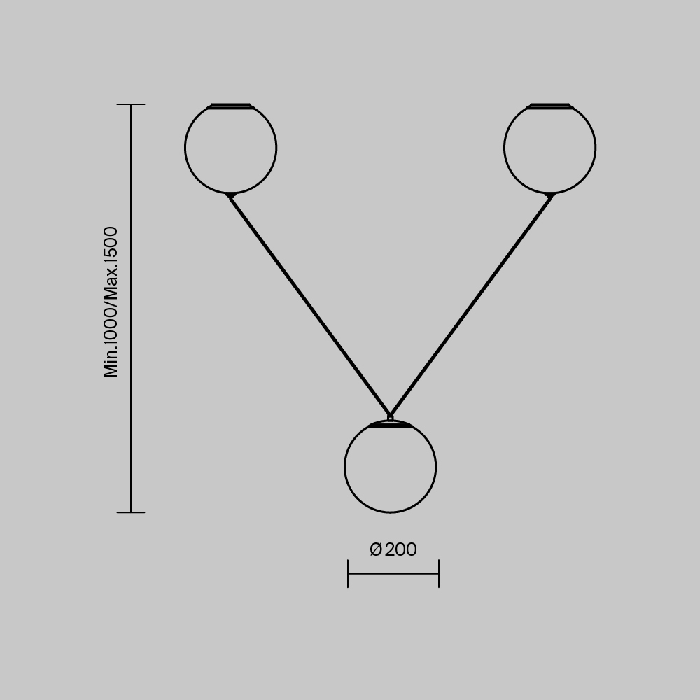 Подвесной светильник Twins 3000К 26Вт в Казани