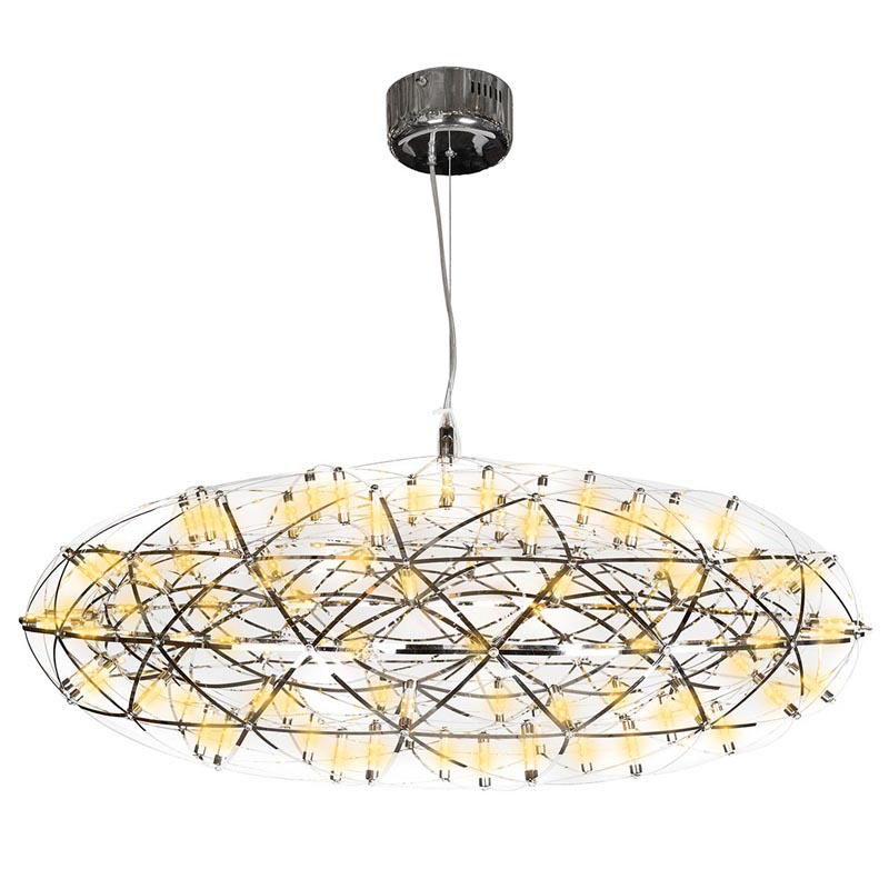 Люстра Moooi 3D Sphere Oval Yellow lamp L Хром в Казани | Loft Concept 