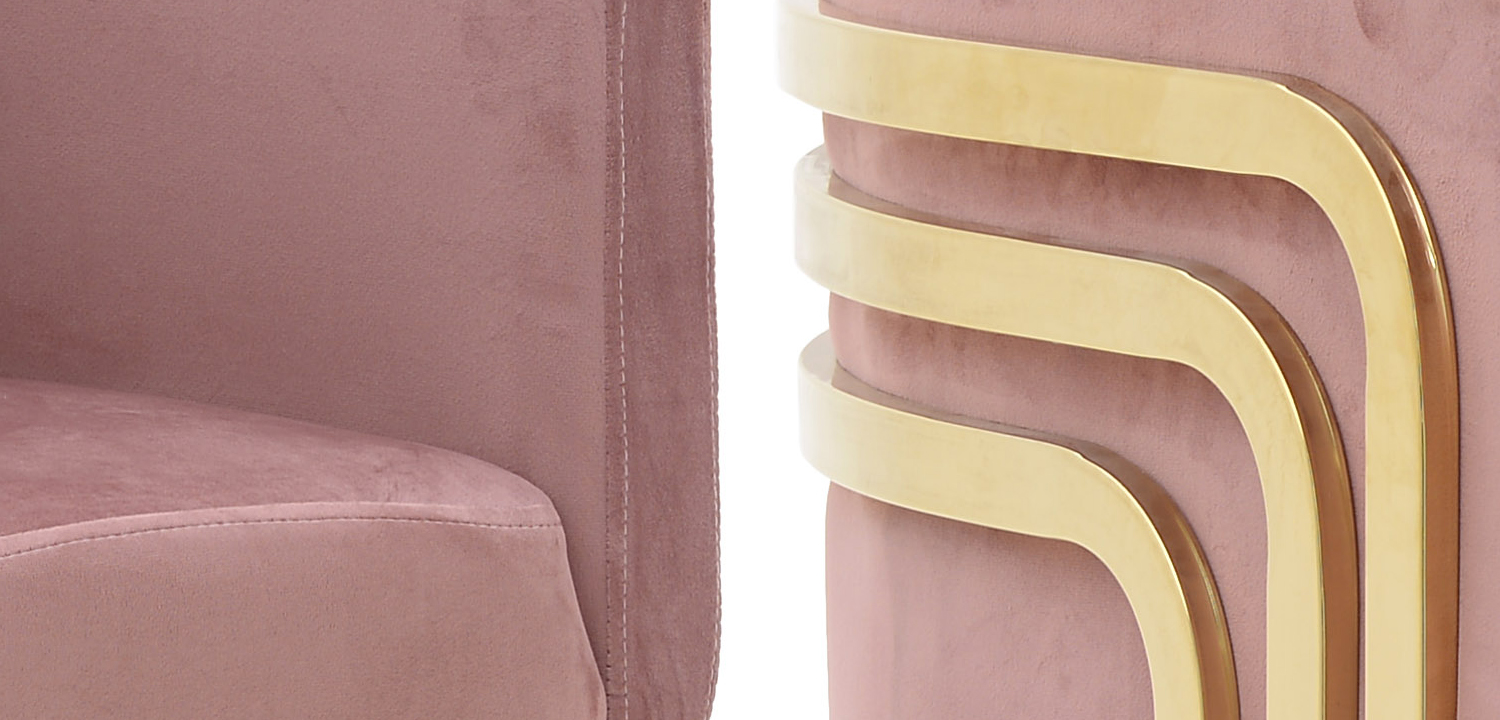 Кресло Custodia Armchair Pink - фото