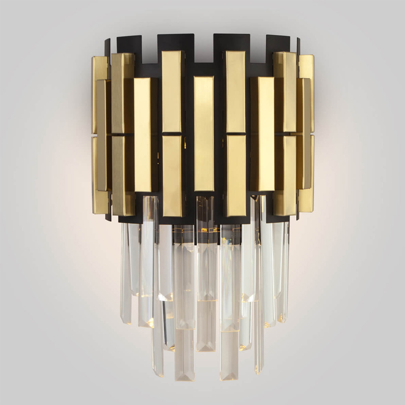 Бра Garsent Sconce Черный Золотой в Казани | Loft Concept 