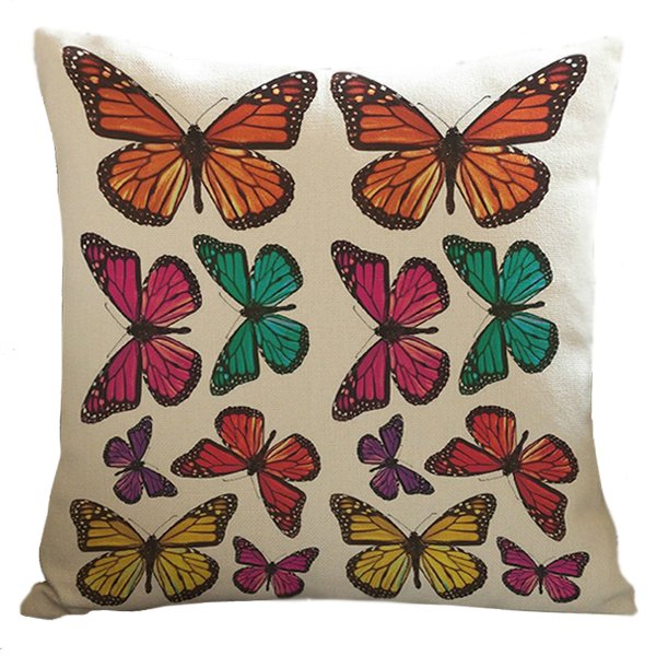 Декоративная подушка Butterfly #1 Мульти Декоративная подушка Butterfly #1 Мульти в Казани | Loft Concept