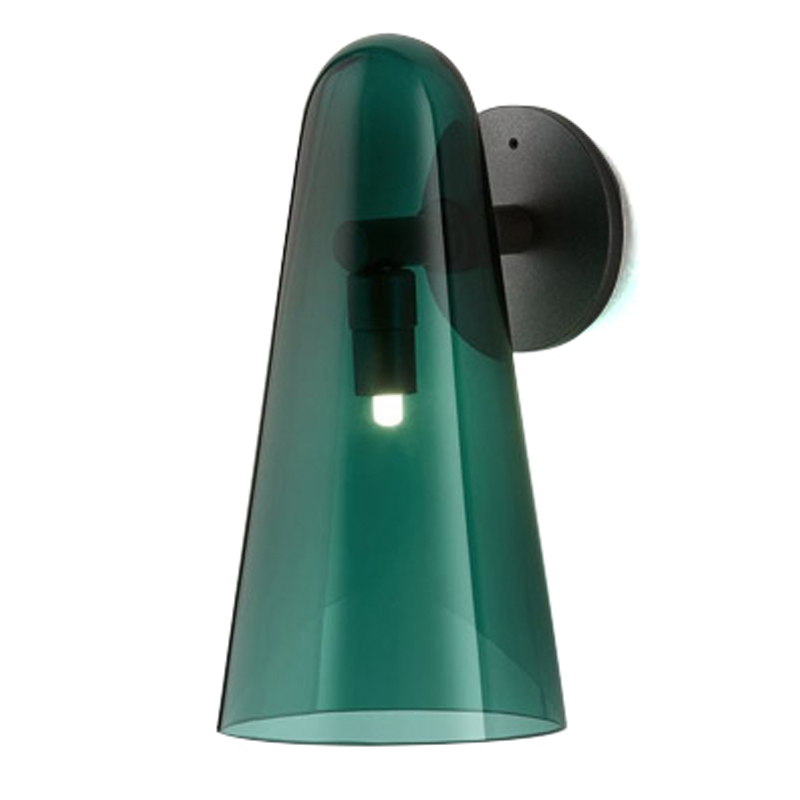 Бра Domi Sconce Green Черный Изумрудный в Казани | Loft Concept 