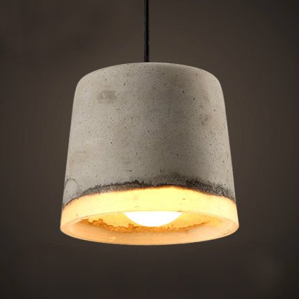 Подвесной светильник Art Concrete Pendant №10 Серый в Казани | Loft Concept 